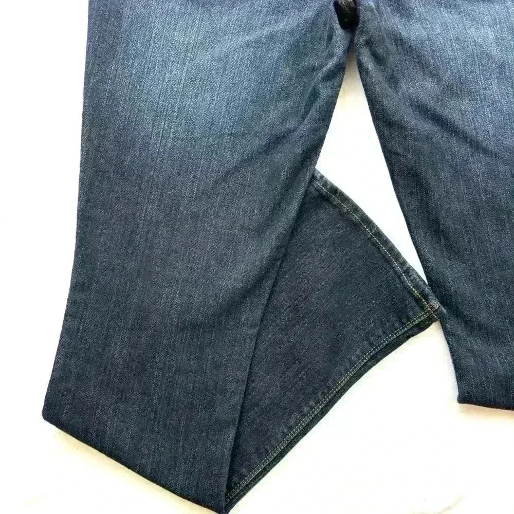 DKNY Dark Blue Flare & Wide Leg Jeans - Picture 3 of 13